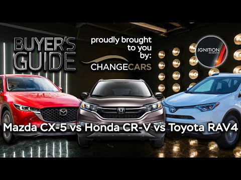 Toyota RAV4 vs Honda CR-V vs Mazda CX-5 Crossover Battle | Buyer's Guide