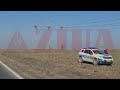 Mașină Răsturnată Pe DN 22 Constanța Tulcea în Apropiere De Intersecția Cu Drumul Spre Sibioa