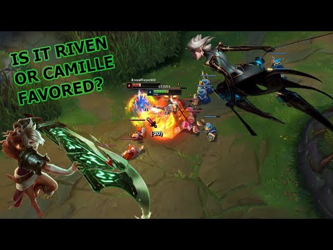 Camille vs Riven TOP RANKED│WHO HAS THE ADVANTAGE?│League of Legends