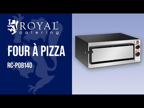 Vidéo - Four à pizza - 1 chambre - Ø 32 cm