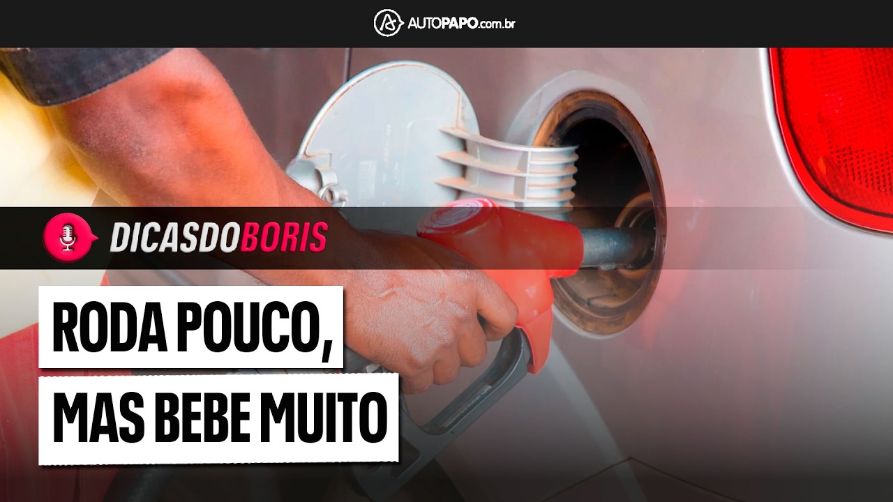 CARRO QUE RODA POUCOS QUILÔMETROS VAI BEBER MAIS? ISSO MESMO!