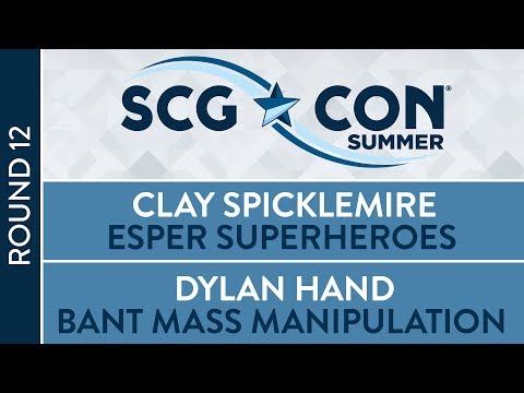 SCGINVI: Round 12b - Clay Spicklemire vs Dylan Hand [Standard]
