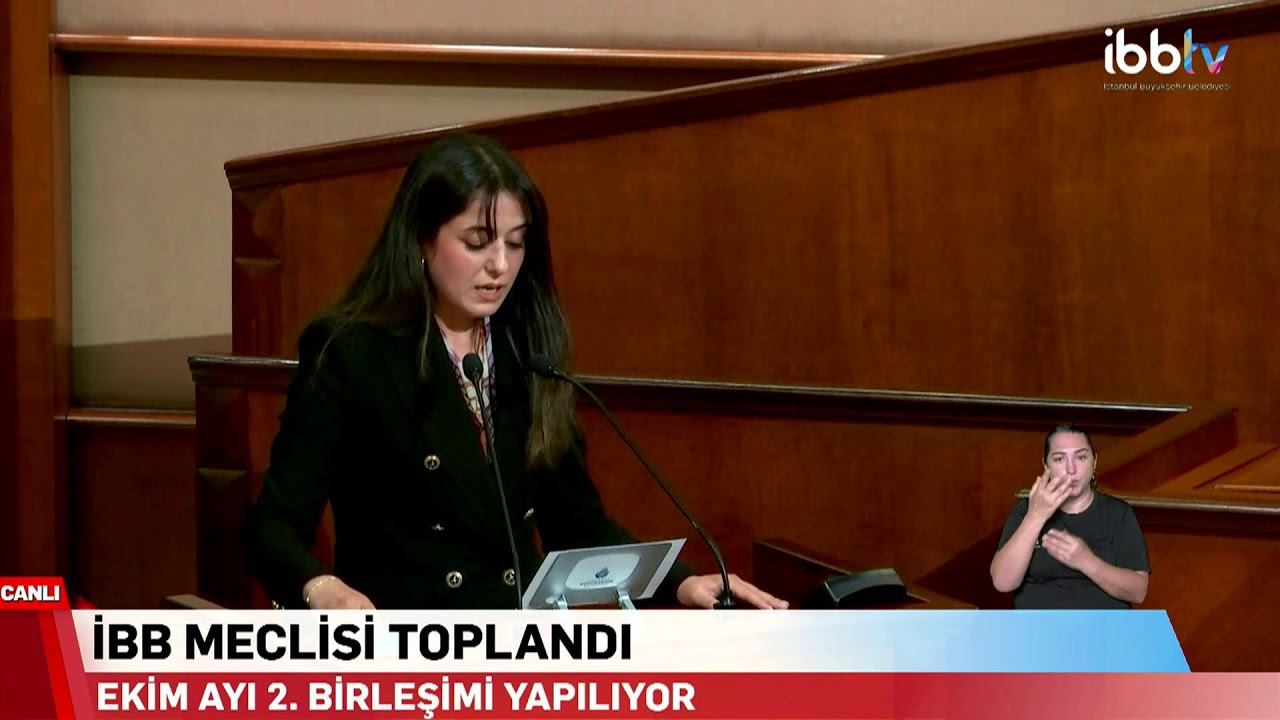 İBB MECLİSİ EKİM AYI TOPLANTISI 2. OTURUMU