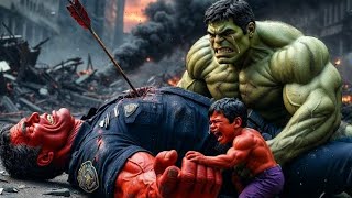 Hulk's Failed Promise To Red Hulk's Son After Kingkong's Attack But Hulk Trained Revenge