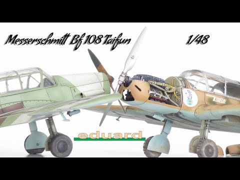 Messerschmit Bf 108 Taifun 1/48 Eduard - How to make Luftwaffe camuflage.