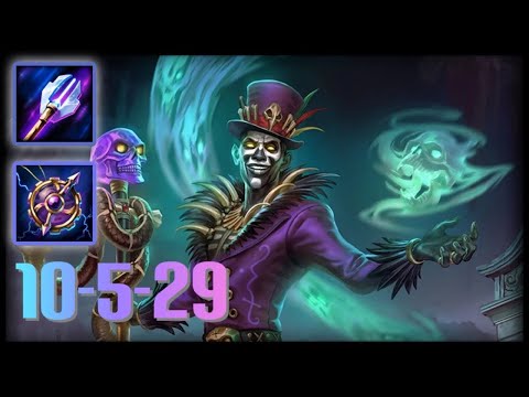 Smite Baron Samedi build gameplay - PURE DAMAGE!!!!