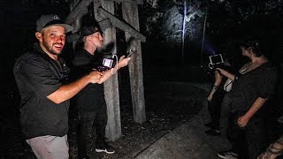 GHOST HUNTING in HAUNTED FOREST at 3AM! (Warning: Incredibly Scary)