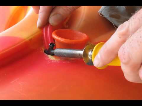 kayak modification and polyethylene welding.wmv