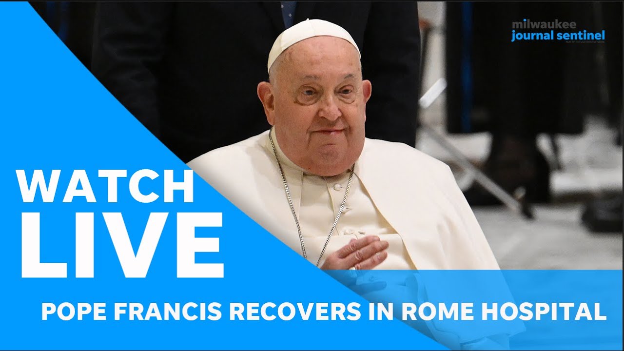 Live: View of Rome's Gemelli hospital and Vatican City as Pope Francis recovers from pneumonia