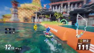 Sonic racing crossworlds On PlayStation 5 #PS5 #gameplay #livestream