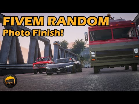 Insane Photo Finish! - GTA FiveM Random All