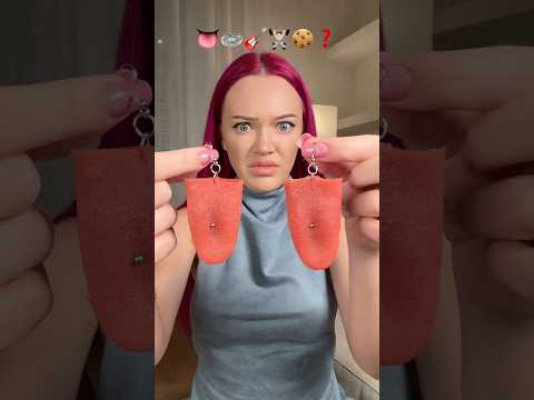 The WEIRDEST EARRINGS in the world🤯 #unboxing #beauty #funny #haul #challenge