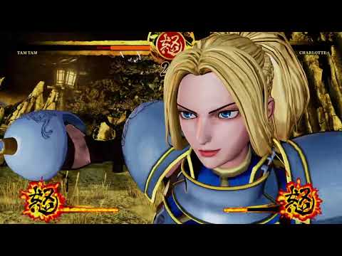Samurai Shodown-Tam Tam VS Charlotte