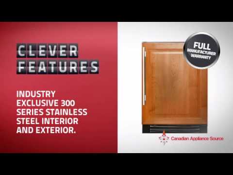 True TBC-24-R-OP-A  Built-In UnderCounter Wine Cooler