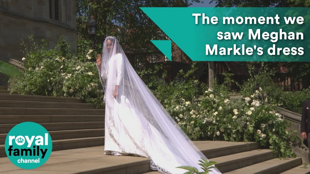 Royal Wedding: The moment we saw Meghan Markle's dress thumnail