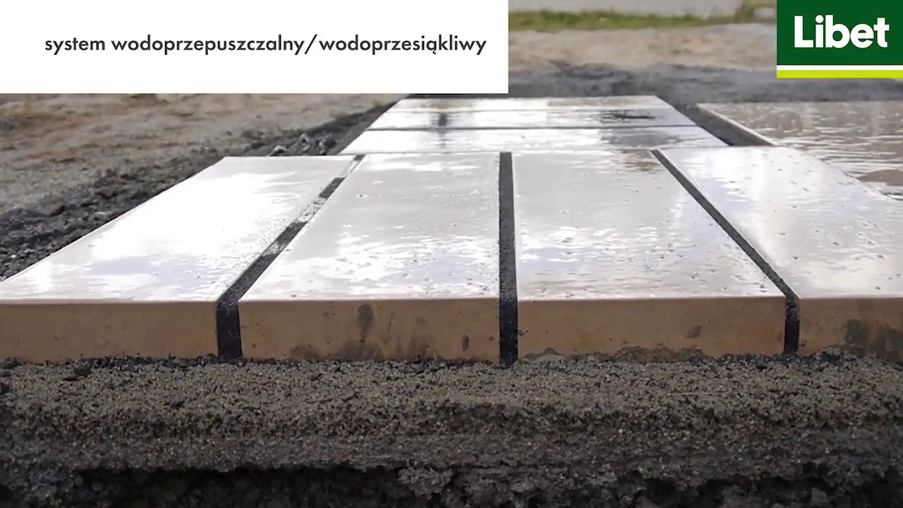 Montaż tarasu na zaprawie drenarskiej Libet Dren