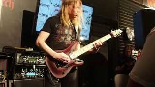 NAMM 2014 - Jeff Loomis clinic, Conquering Dystopia "Tethys" playthrough | Six-String Samurai