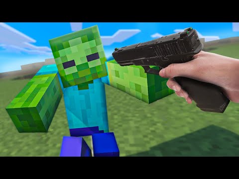 I KILLED Every Minecraft Mob In VR...