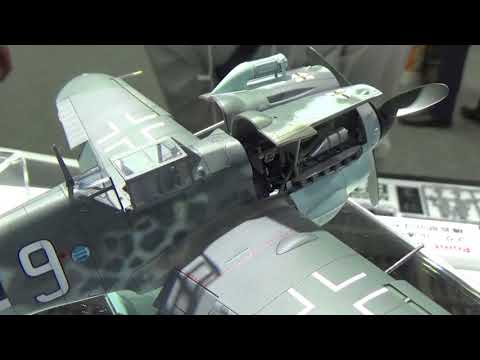 Tamiya Messerschmitt Bf 109 G-6 1/48 plastikinis surenkamas lėktuvo modelis video