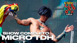 Micro TDH en vivo Lollapalooza Chile 2022