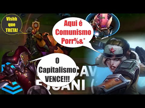 Sejuani Comunista PUT*&¨ e Shaco dizendo que o Capitalismo VENCE!! kkkkkk