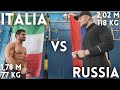 RUSSIA VS ITALIA! SFIDO IL BODYBUILDER PIÙ GROSSO DELLA RUSSIA [2.02m x 118Kg], IL GIGANTE RUSSO!