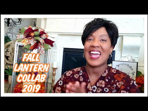 Fall Lantern Collab 2019 | #falllanterncollab2019 | How To Make Funky Bow