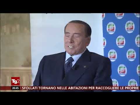 gloss://MUN* Berlusconi TG2 18 10 2018 "5stelle peggio dei coMUNisti del 1994"