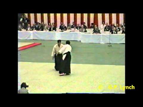 Masatake Fujita Shihan at #33 All Japan Aikido Demonstration in 1995