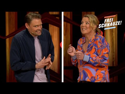 Fragen über Fragen im Aufzug – "Etwa mit dem falschen Fuß aufgestanden?"😅 | Frei Schnauze