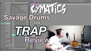 Video thumbnail for Cymatics Savage Drums for Trap Review (+ 40 free samples!) by Multiplier