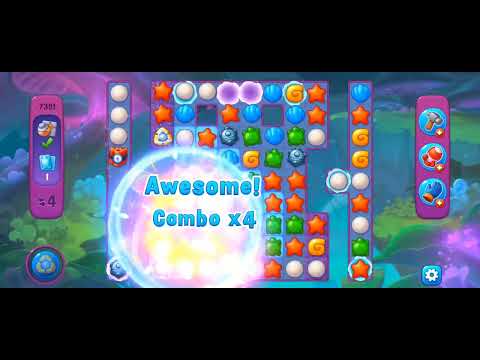 Fishdom Super Hard Level 7391 (with double bombs booster)@choraelmin