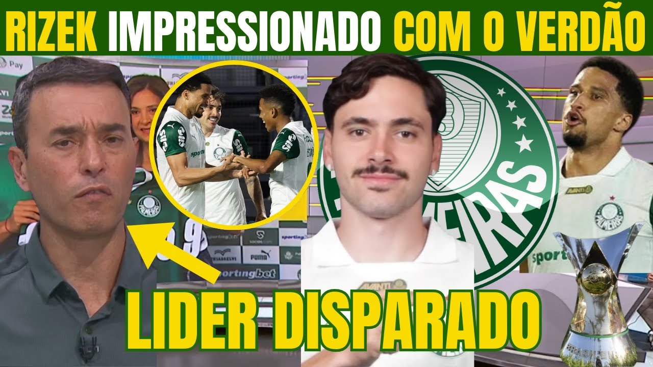 RIZEK DÁ DECLARAÇÃO FORTE SOBRE QUALIDADE DO ELENCO DO PALMEIRAS! QUE TRABALHO DE GESTÃO DO VERDÃO!