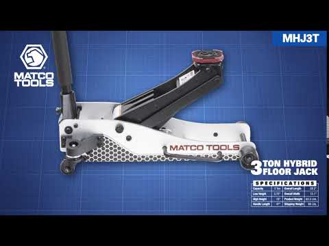 MHJ3T - 3 TON HYBRID FLOOR JACK