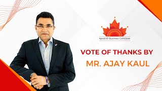 Vote of Thanks