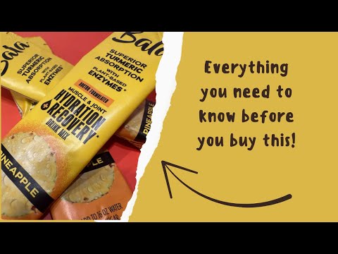 Bala Pineapple Drink Mix Review — Enzymes + Hydration!