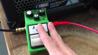 Video thumbnail for Analog Man Ibanez TS9 mod, with buffered and true bypass by analog mike