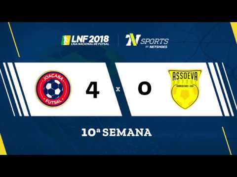 LNF2018 - Joaçaba 4 x 0 Assoeva - Gols - 10ª Rodada