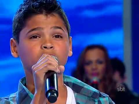 ISAC SANTOS - Pai eu Confiarei - Jovens Talentos Kids - Raul Gil