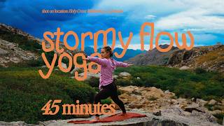 45 Min Stormy Mountain Yoga | Full Body + Mobility