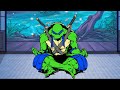1 HOUR Meditating With Leonardo TMNT Ambience Meditation Peaceful Sleep Study 1