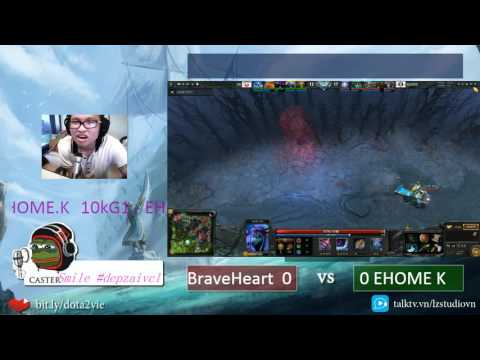 Shanghai Open || BraveHeart -vs- EHOME.K || Smile