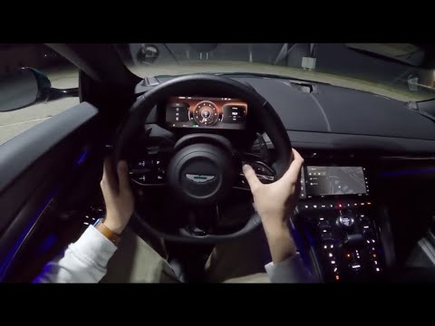 2026 Aston Martin DB12 — Night First-Person POV Test Drive!