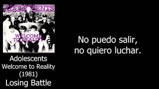 Adolescents - Losing Battle (Sub. Español)