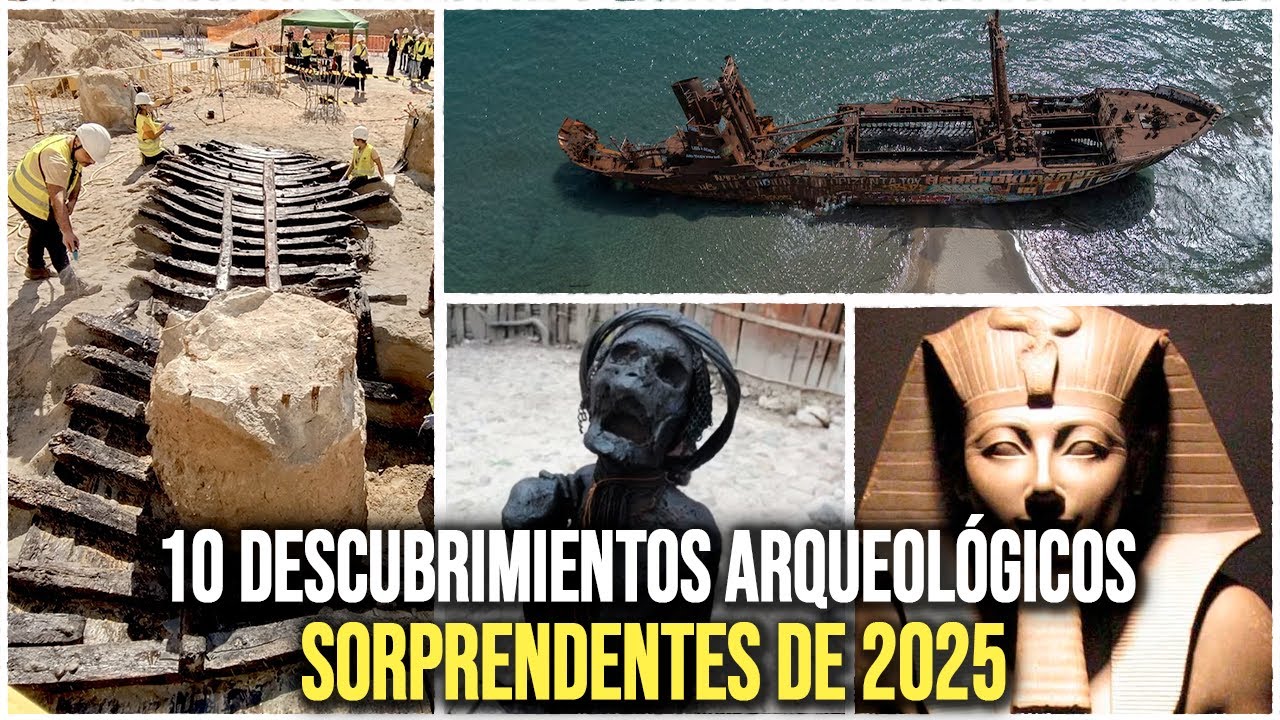 10 descubrimientos arqueológicos sorprendentes de 2025