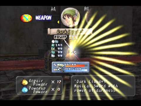 Let's Play Dark Cloud Part 56 - Death Amongst the Black Dragons
