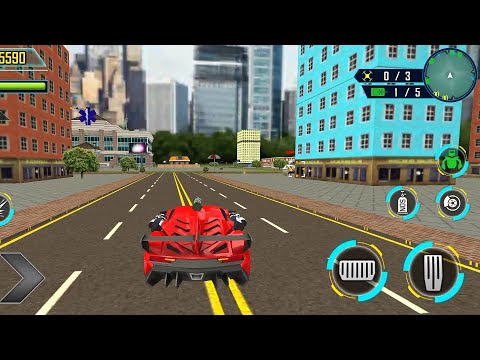 Drone Robot Car Game 3D - Android Gameplay