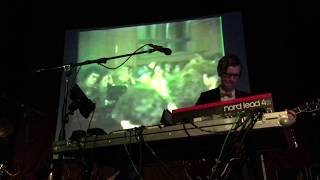 Public Service Broadcasting - They Gave Me A Lamp - The Foundry, Philadelphia PA, Sep 12th 2017