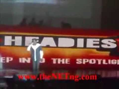 Burna Boy falls off stage while performing with Dammy Krane at The Headies 2012   YouTube 2