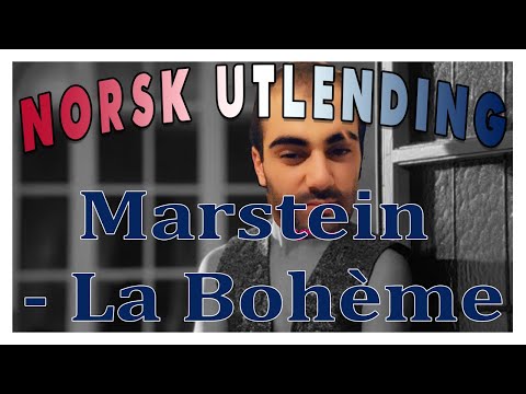 NORSK UTLENDING REACTER PÅ: " Marstein - La Bohème (Offisiell musikkvideo) "